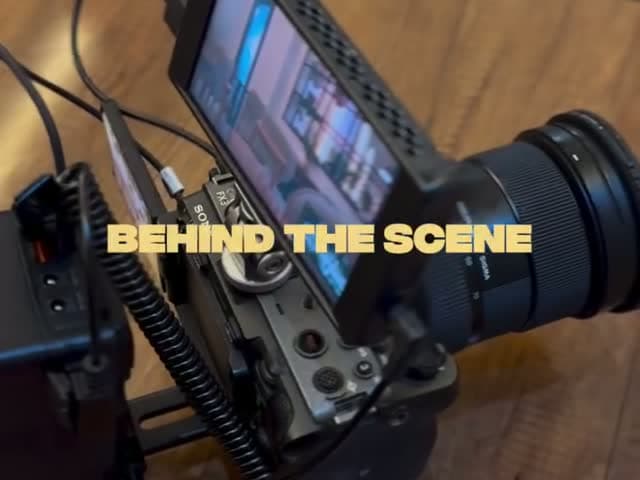 Behind the Scenes — A Day on Set